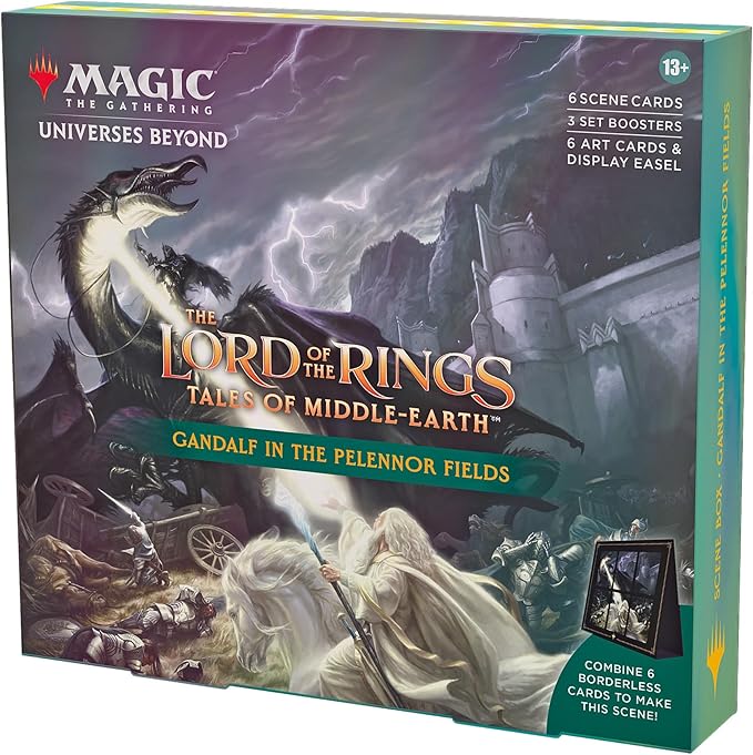 Magic: The Gathering - Lord of the Rings: Tales of Middle-Earth Holiday Scene Case (all FOUR scenes)