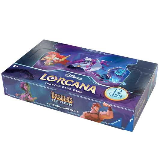 Disney Lorcana TCG: Ursula's Return (Set 4) - Booster Box (24 packs)