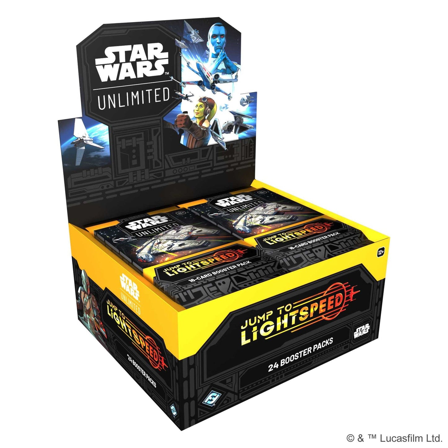 Star Wars: Unlimited Jump to Lightspeed Set 4 Booster Box (24 packs)