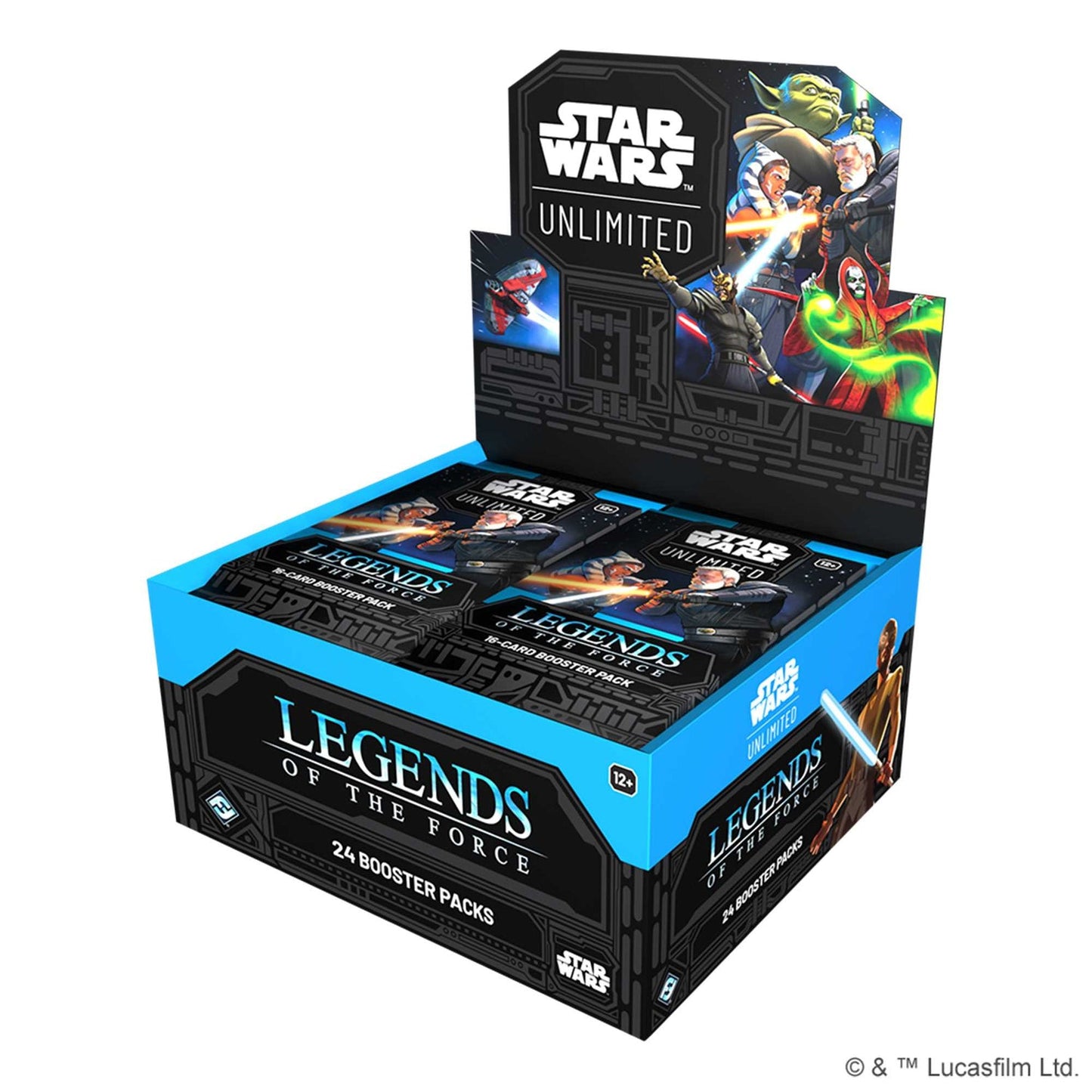 Star Wars: Unlimited Legends of the Force Booster Box (24 packs)