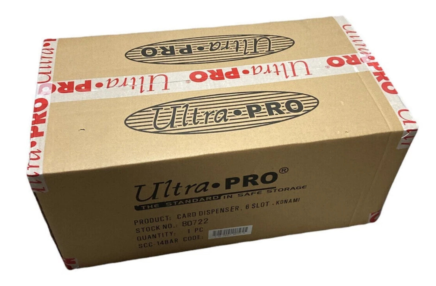 Ultra Pro - Acrylic Trading Card Booster Dispenser 6 Slot TCG/CCG holder NEW