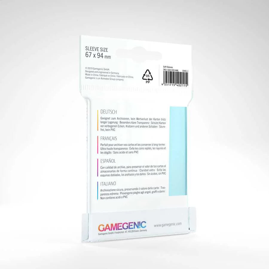 Gamegenic Soft Sleeves (100)