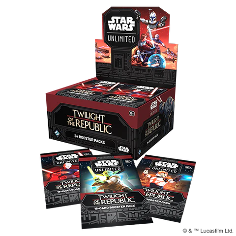Star Wars: Unlimited Twilight of the Republic Booster Box (24 packs)