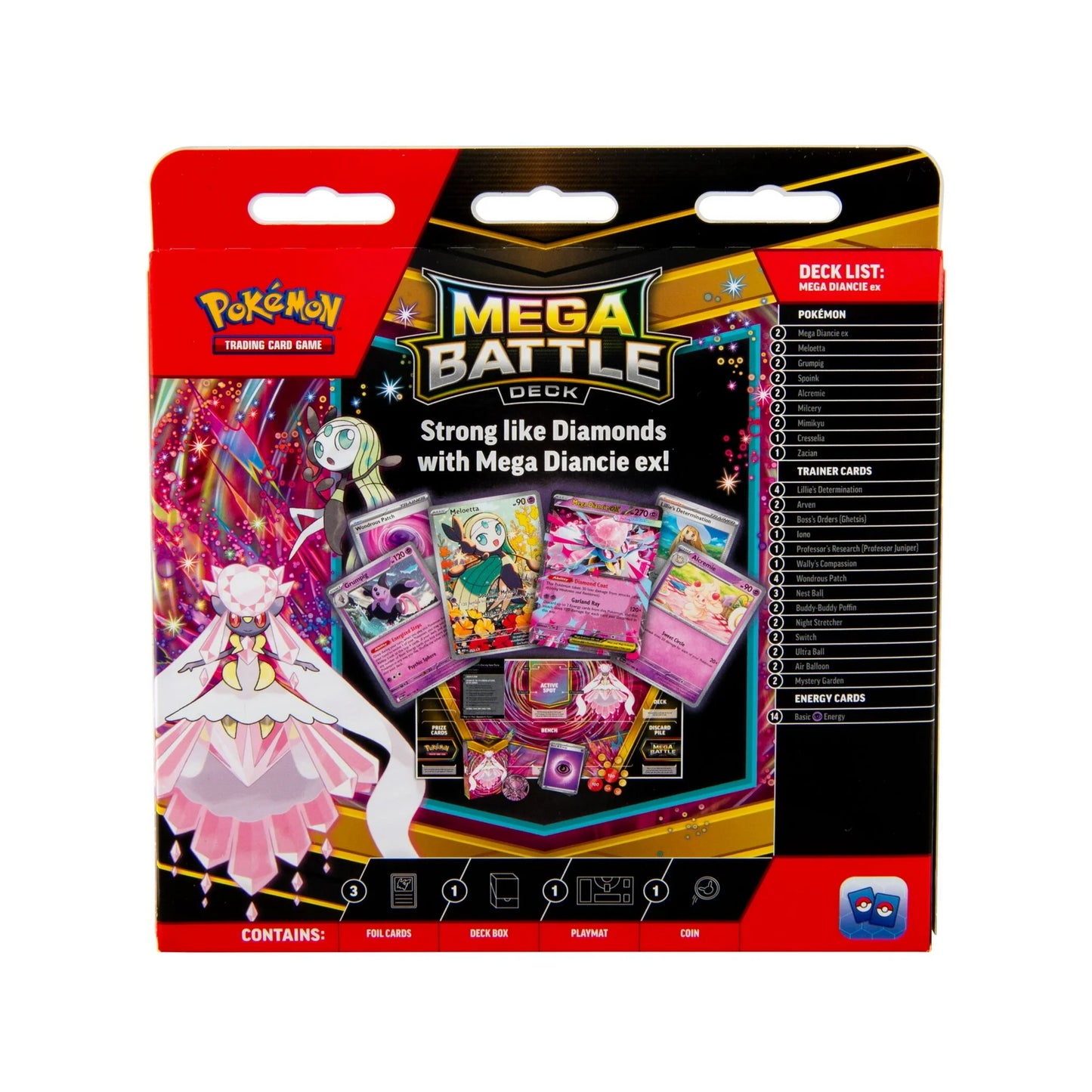 Pokémon TCG: Mega Battle Deck - Mega Gengar ex / Mega Diancie ex