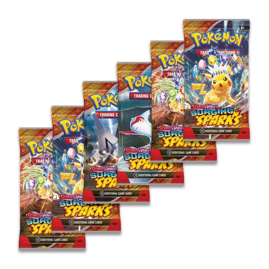 Pokémon TCG: Scarlet & Violet-Surging Sparks Booster Bundle (6 Packs)