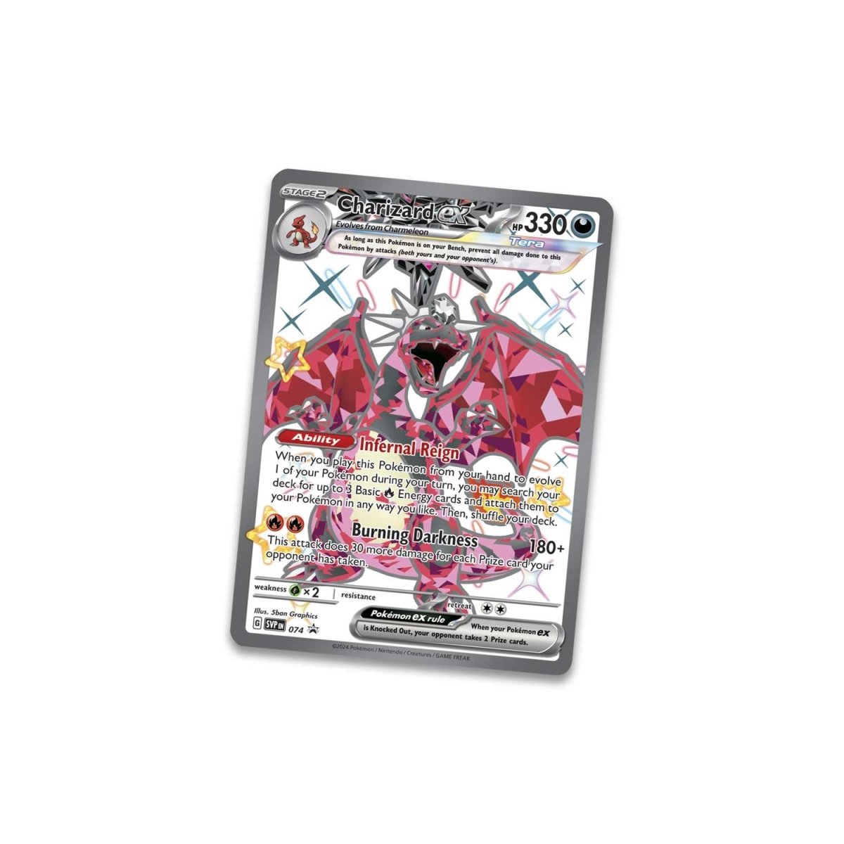 Pokémon TCG: Paldean Fates Booster Tin - Great Tusk/Iron Treads/Charizard