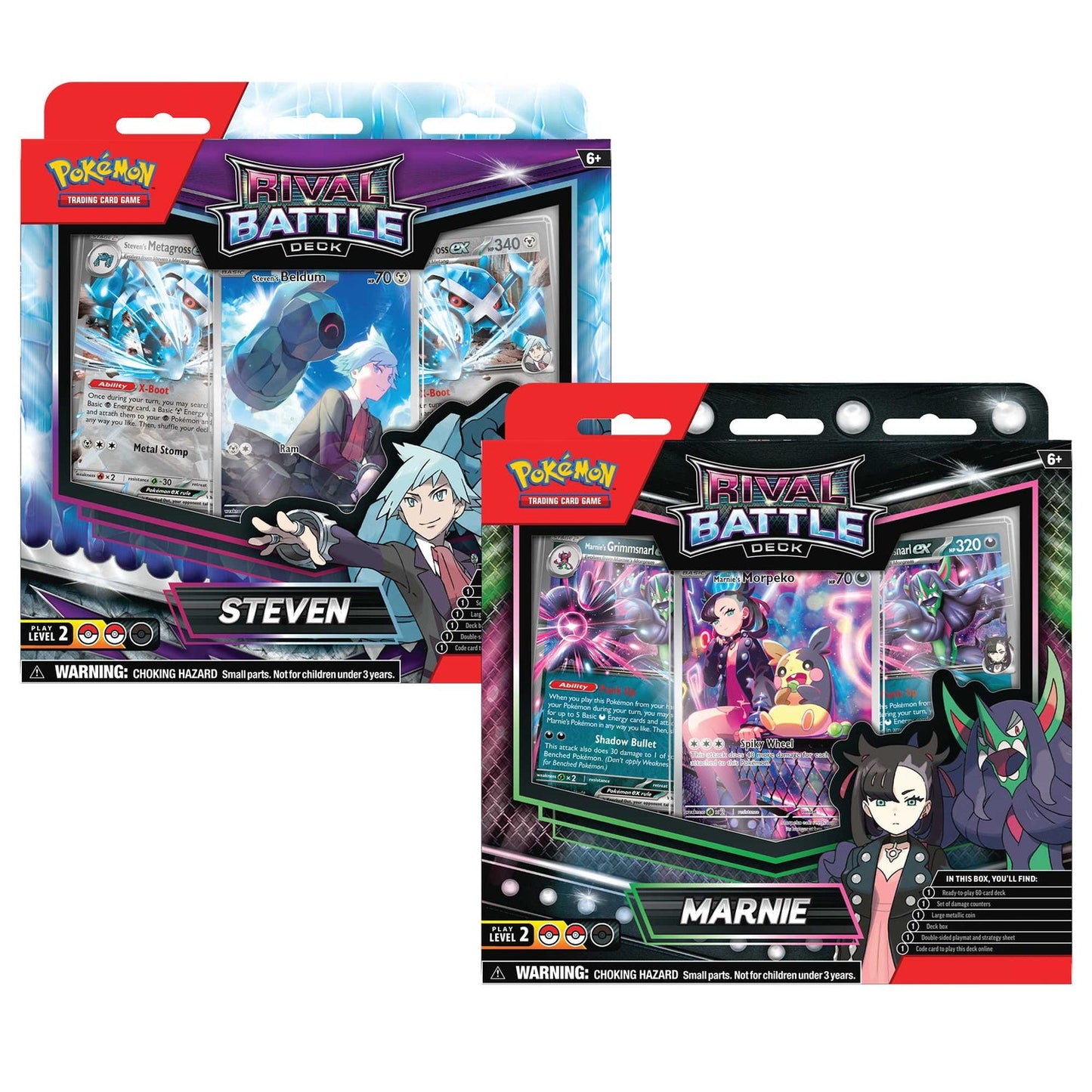 Pokemon TCG: Rival Battle Deck - Marnie / Steven