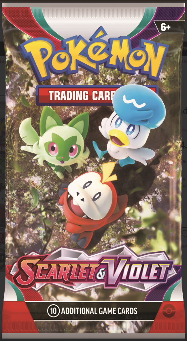 Pokemon TCG: Booster Packs (choose your expansion)