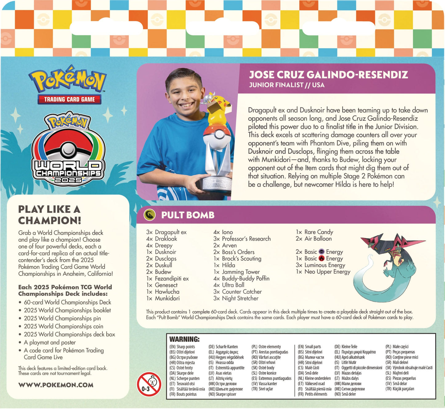 Pokémon TCG: World Championship Decks 2025