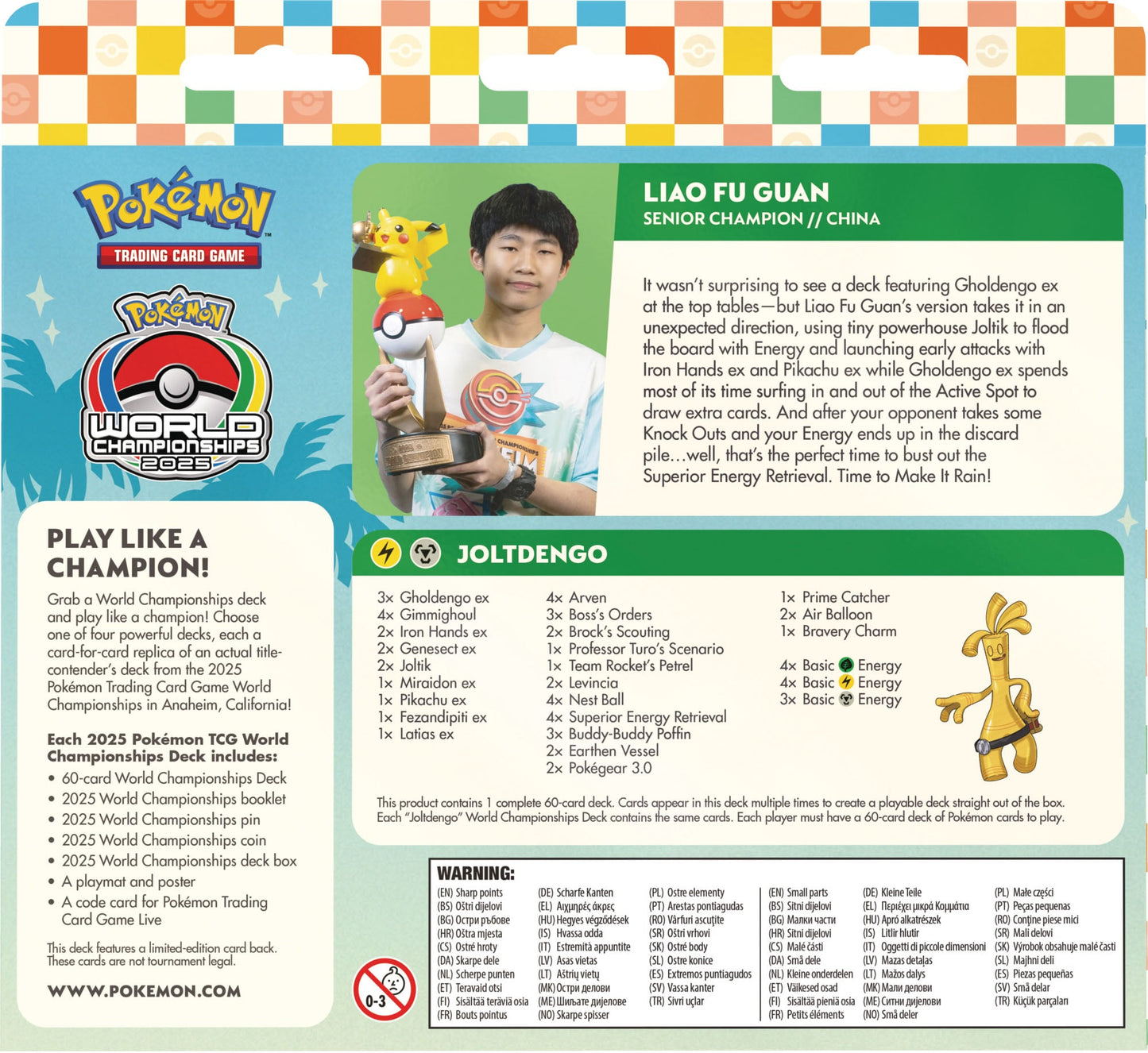 Pokémon TCG: World Championship Decks 2025