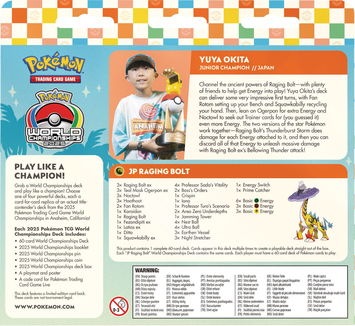 Pokémon TCG: World Championship Decks 2025