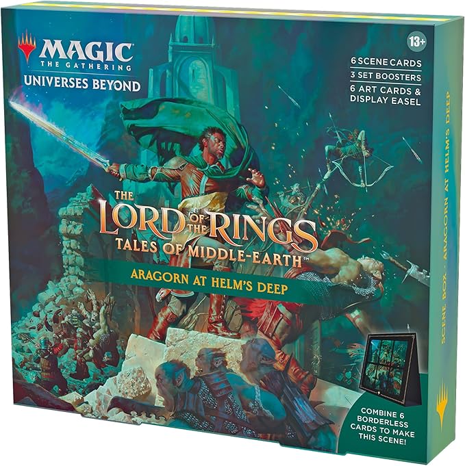 Magic: The Gathering - Lord of the Rings: Tales of Middle-Earth Holiday Scene Case (all FOUR scenes)