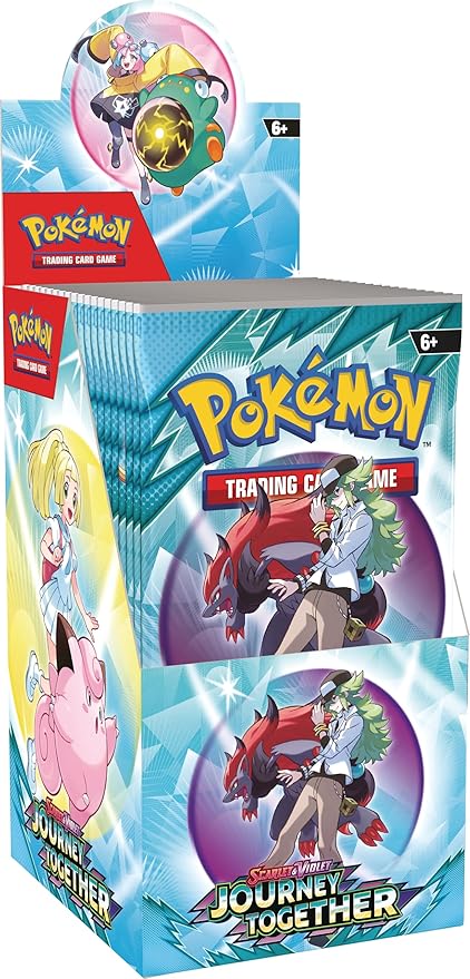Pokemon TCG: Journey Together Half Booster Box (18 Booster Packs)