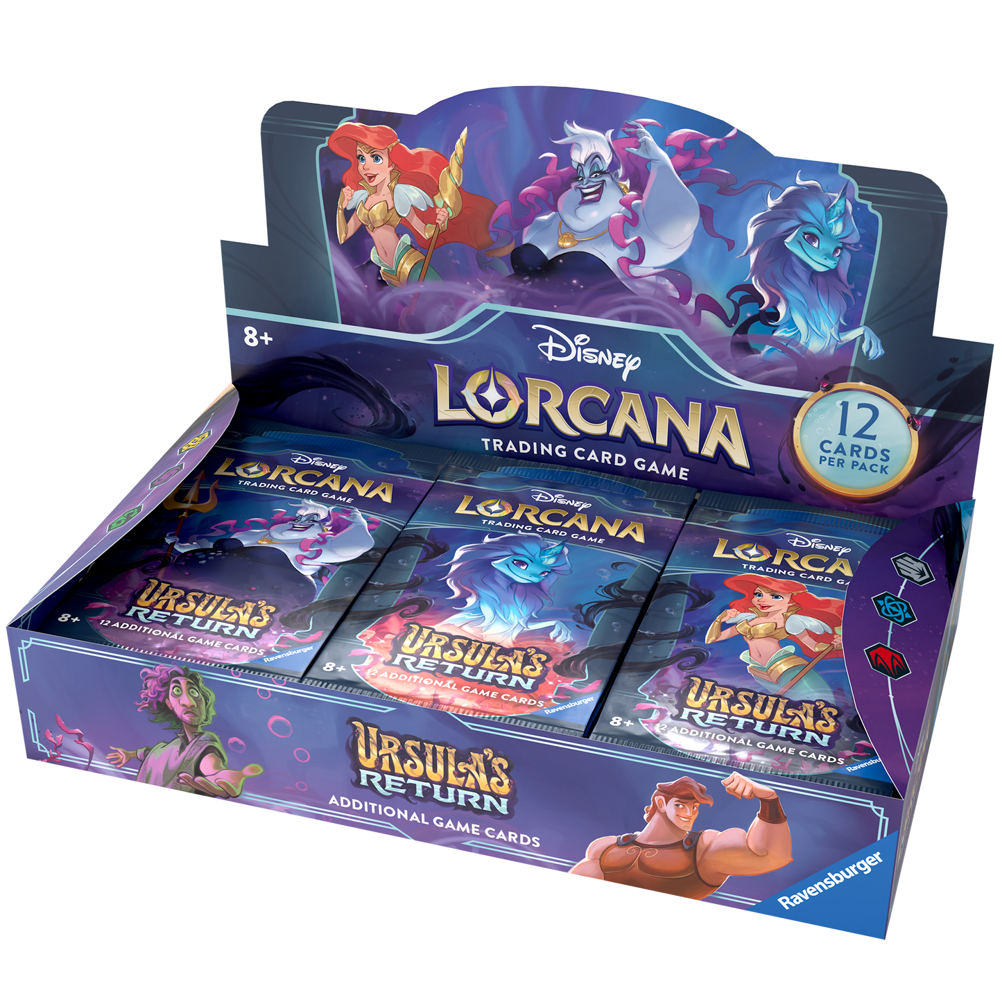 Disney Lorcana TCG: Ursula's Return (Set 4) - Booster Box (24 packs)