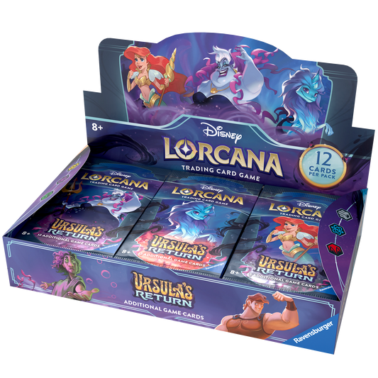 Disney Lorcana TCG: Ursula's Return (Set 4) - Booster Box (24 packs)