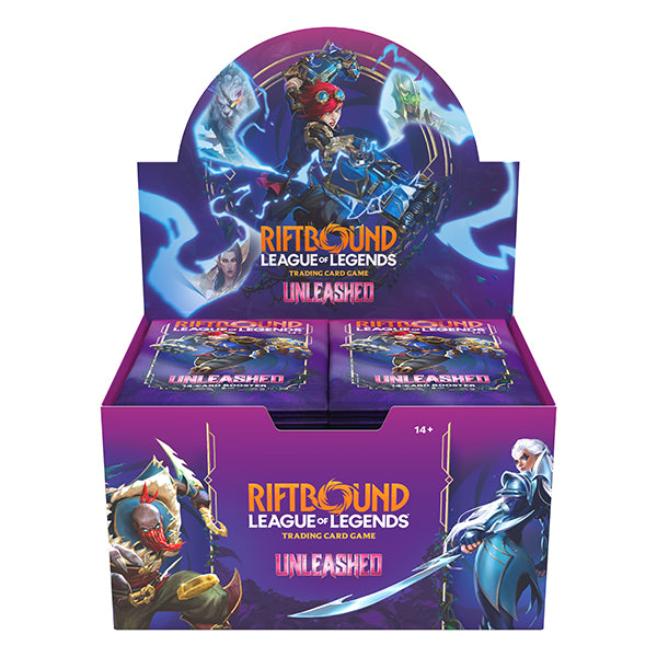 Riftbound: League of Legends TCG - Set 3: Unleashed Booster Box (24 pa ...