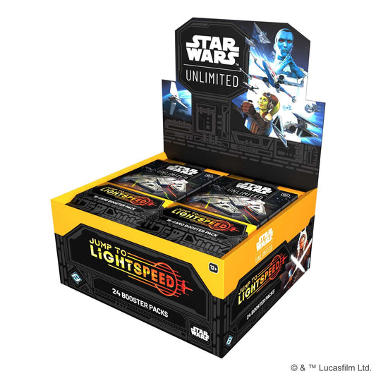 Star Wars: Unlimited Jump to Lightspeed Set 4 Booster Box (24 packs)