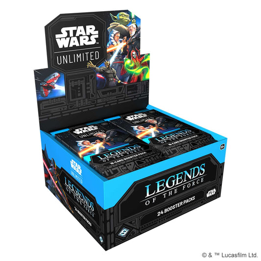 Star Wars: Unlimited Legends of the Force Booster Box (24 packs)