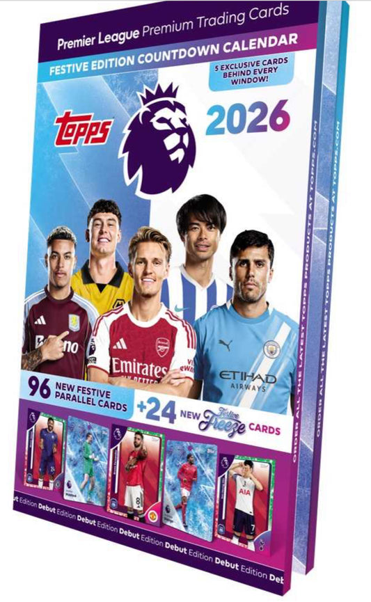 Topps Premier League 2025/26 Festive Countdown Calendar