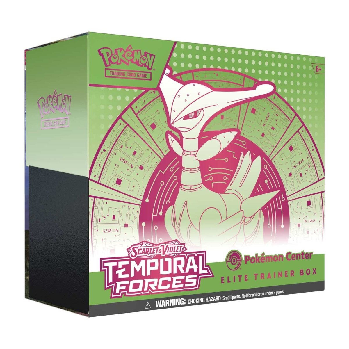 Scarlet & Violet-Temporal Forces Pokémon Center Elite Trainer Box (Iron Leaves)