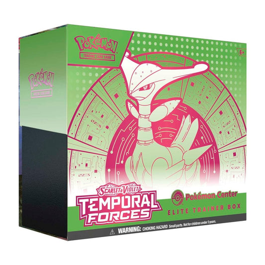 Scarlet & Violet-Temporal Forces Pokémon Center Elite Trainer Box (Iron Leaves)