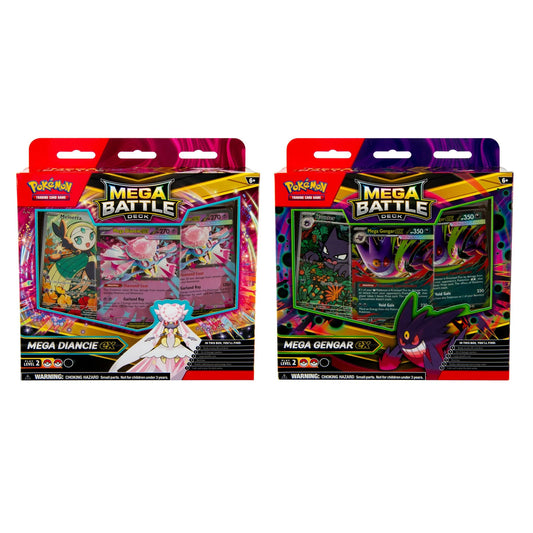 Pokémon TCG: Mega Battle Deck - Mega Gengar ex / Mega Diancie ex