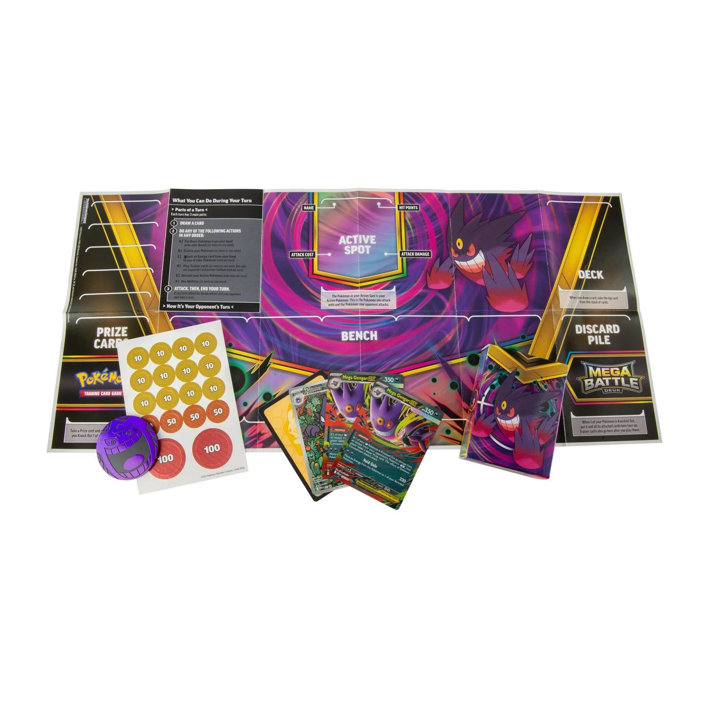 Pokémon TCG: Mega Battle Deck - Mega Gengar ex / Mega Diancie ex