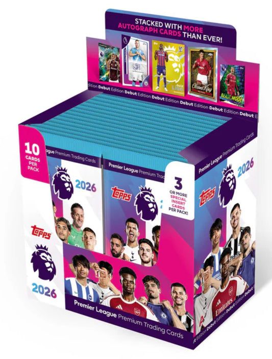 Topps Premier League 2025/26 Booster Box (28 packs)