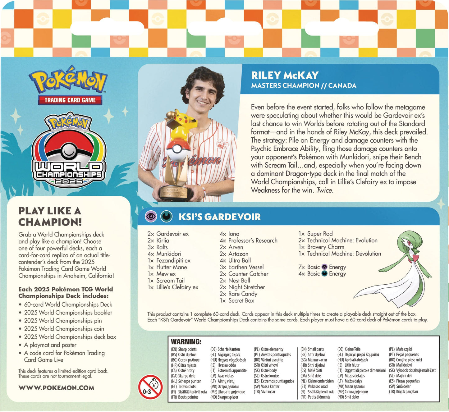 Pokémon TCG: World Championship Decks 2025