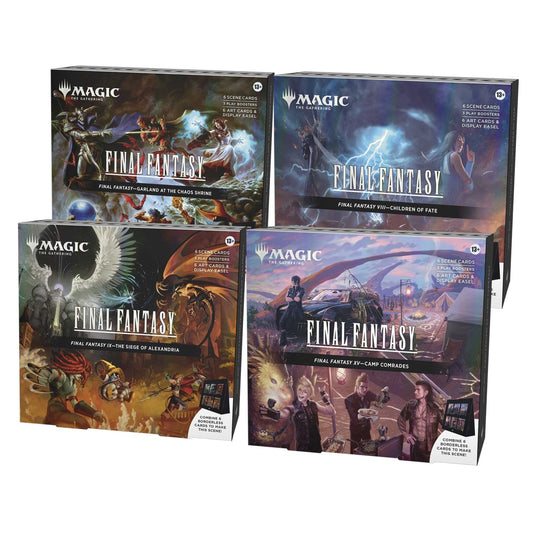 Magic: The Gathering: Final Fantasy Scene Box (all FOUR scenes)